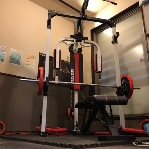 [美品][値下げ中]パーソナルトレーニング可能。自宅用ジムにいかがですか？