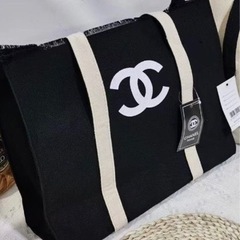 新品　シャネル　ノベルティ　トートバッグ　リバーシブル　ココマーク
