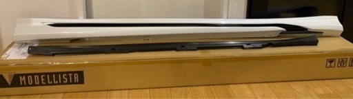 ハリアー60系モデリスタサイドスカート未使用品　オマケ付き