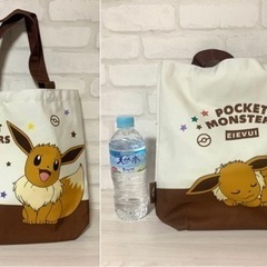 [新品] ポケットモンスターのお出かけトート イーブィとカビゴンの画像