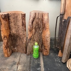 【決まりました】杉の木　木材　面白い丸太　味がある丸太　自然のアートの画像