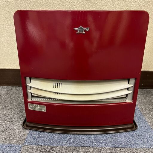 【通電OK】aladdin アラジン 石油ファンヒーター  AKF-DL4815N 気化式 強制対流形 ファンヒーター 家電 7.0L 2015年製 レッド