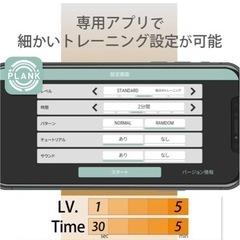 【処分価格】【新品】スポーツ プランクトレーニングマット  ヨガマットの画像