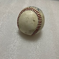 プロ野球選手サイン入の野球ボールの画像