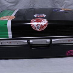 黒色　大型　スーツケース　4ローラー式　5泊6日程度の画像