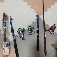 【受け渡し予定者決定致しました】釣り竿　リール