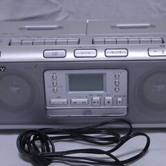 ソニーラジカセ　CD/TAPE/RADIO動作確認済み