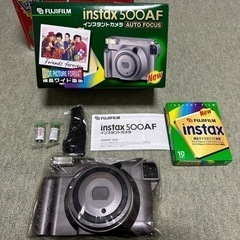 超希少!ほぼ新品FUJIFILM instax ワイド500AF➕3点セット (Ryo 超希少!ほぼ新品FUJIFILM instax ワイド500AF➕3点セット (Ryo