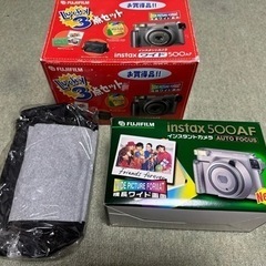 超希少！ほぼ新品　FUJIFILM instax ワイド500AF➕3点セット