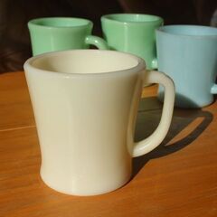 ファイヤーキング　アイボリー　フラットボトム　マグカップ　ヴィン...