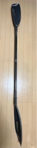 【取引中】③カヤックパドル ブラーチャ Ⅳ フルカーボン カヌースプリント シーカヤック
