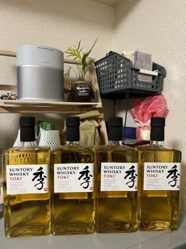 サントリーウイスキー季（とき）TOKI トキ白州12年ベース4本