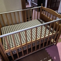ベビーベッドお譲りしますの画像