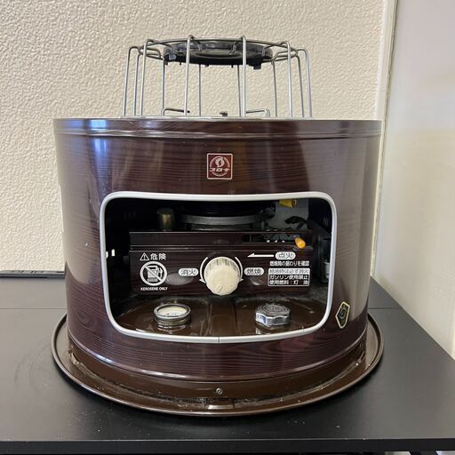 【動作未確認】CORONA コロナ 石油ストーブ サロンヒーター 煮物調理用 電源不要 防災 キャンプ 耐震自動消火器 タンク容量4.9L 14年製 KT-1614