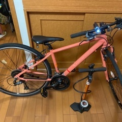 ブリヂストン　クロスバイク　女性用　24段変速　美品
