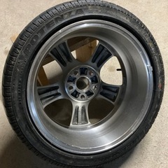 美品！　トヨタ　ベロッサ　純正　ホイール　スペア　215 45 17 7J 50 VR25？　1本　バリ山の画像