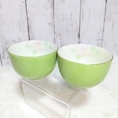 美品  湯呑み茶碗  2客セット