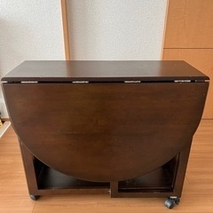 ダイニングテーブル　折りたたみ可能の画像