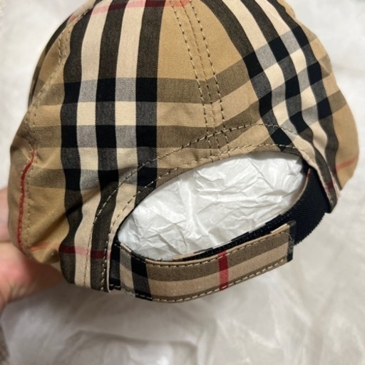 新品タグ付き♡店舗購入♡キャップ♡Burberry♡これ以上お値引きしま 