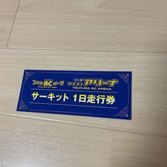 つくばＲＣパーク　サーキット１日走行券