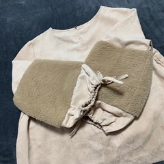 腕ボア袖‪☆の画像