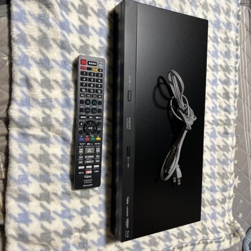 シャープ4K対応4Tブルーレイレコーダー 値下げ‼️本日限定価格✨️