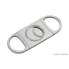 葉巻　シガーカッター ステンレス オーバル 22mm の画像