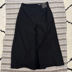 【バナナ･リパブリック】プリーツスリットAラインミディスカートの画像