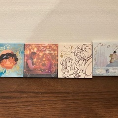 【美品】ディズニー一番くじ　キャンバスボード　プリンセス