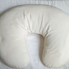 授乳クッション 枕 リバーシブル、質感の違う授乳クッション チェ...