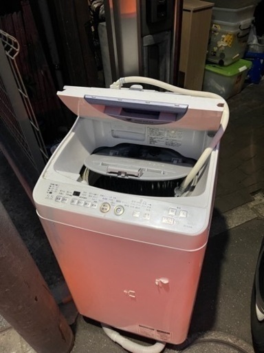 洗濯乾燥機　シャープ