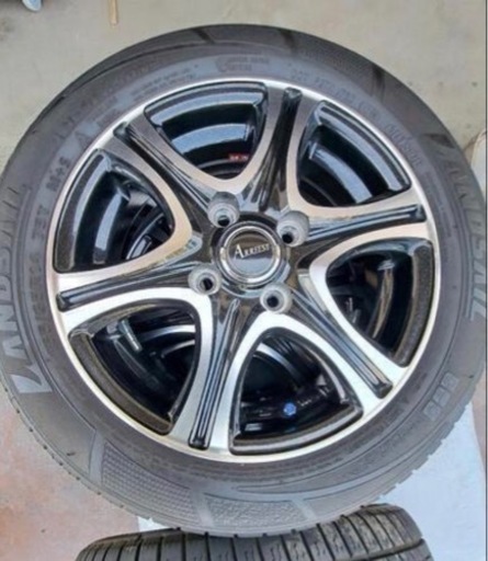 14インチオールシーズンタイヤアルミホイール付き