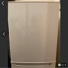 106リットル 2ドア冷蔵庫 グラシア WHの画像