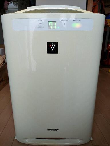 シャープ　プラズマクラスター　空気清浄機加湿器