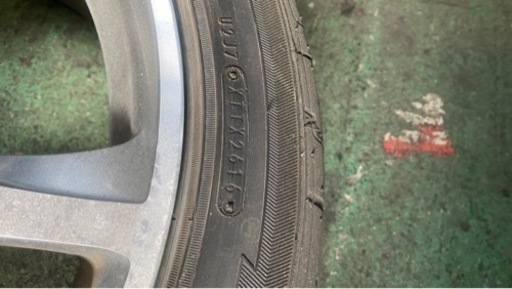 18インチ　アルミホイールタイヤセット　7.5J ＋53 225 45 18 ステップワゴン　オデッセイ　ノア　ヴォクシー