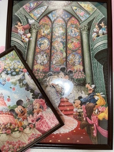 Disney パズル　結婚式　ウェルカムボード
