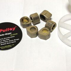 Dr.pulley ドクタープーリー SR 異型 20.0x15.0 ウエイトローラー14.5g✕６アドレスV125 PCX125の画像