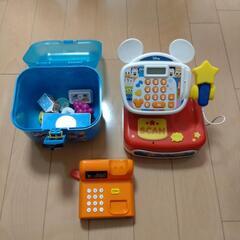 ディズニー　おもちゃレジ　付属品　ごっこ遊び