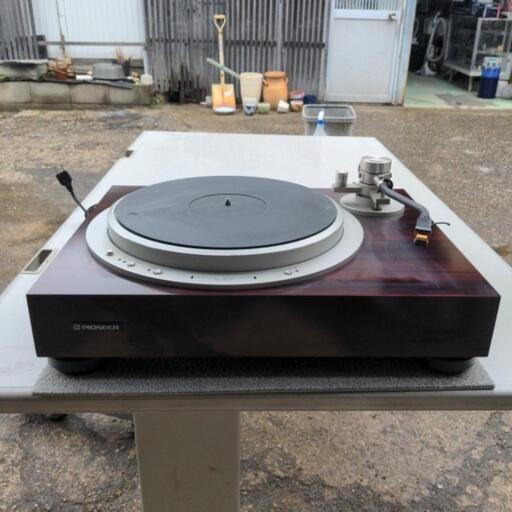 訳あり商品！　パイオニア　ダイレクトドライブ　ステレオレコードプレーヤー　PL-50LⅡ　レトロ　カバーなし　1981年式14