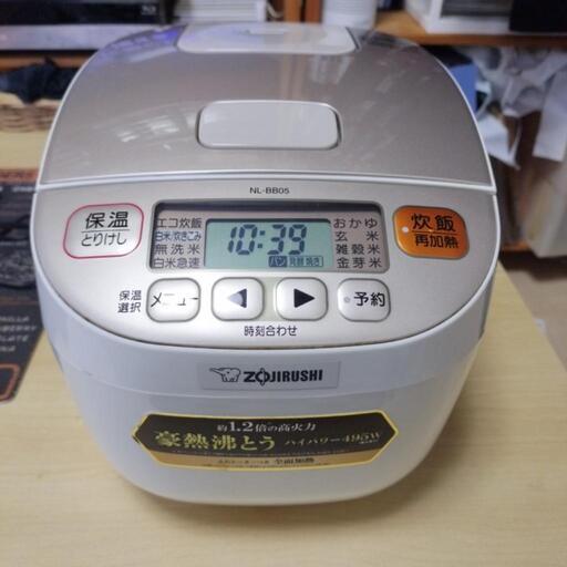 象印　炊飯器　豪熱沸とう　３号炊き　美品