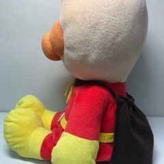 O2401-522 アンパンマン ぬいぐるみ 毛玉・ほつれあり 中古の画像