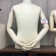 ●販売終了●トルソー　脚なし　紳士用　中古品