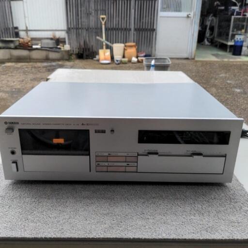 訳あり商品！　YAMAHA　レトロ　カセットデッキ　K-Id　100V　50/60hertz　1981年式