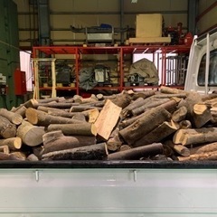 薪　薪ストーブ　広葉樹　堅木　けやきなど　乾燥済み　軽トラック満載1台分の画像