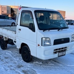 スバル サンバー グレード	トラクTC4WD/エアコン/パワステ