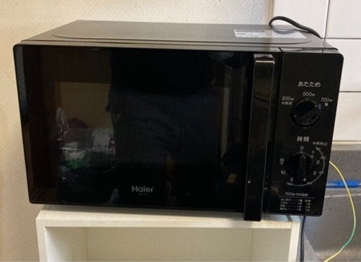 Haier JM-17J 電子レンジ 使用期間・回数小「受け渡し予定者決定済み」