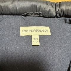 【美品】EMPORIO ARMANIダウンベスト　の画像