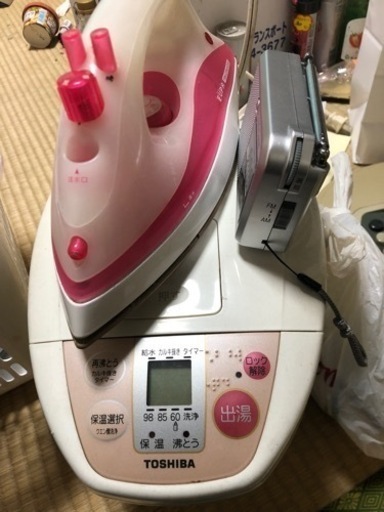 電気アイロン･ポット･ラヂオセット
