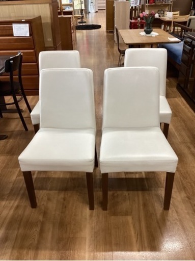 椅子4脚セット【町田市再生家具】232531