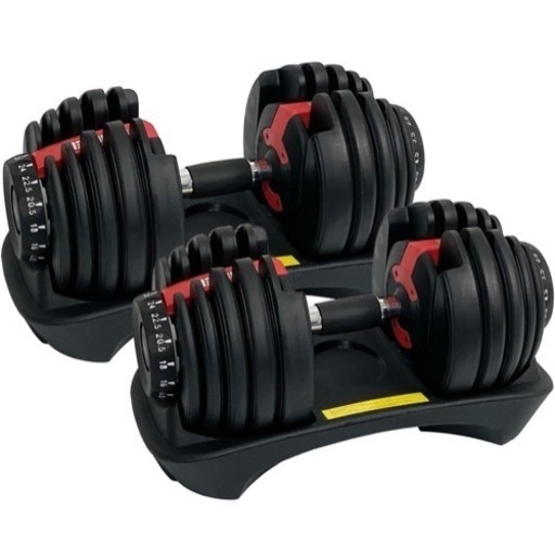 可変式ダンベル　24キロ×2 購入者決定済み